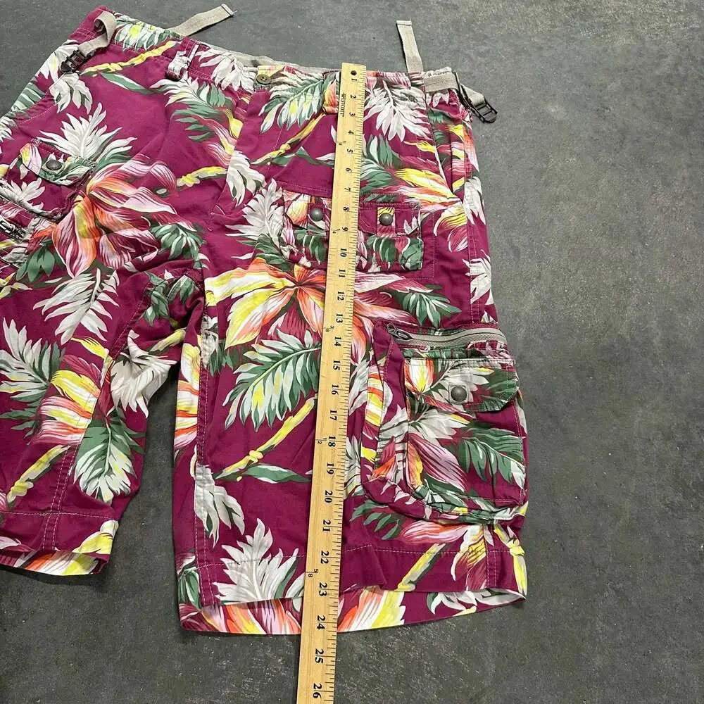 Polo Ralph Lauren Tropical Floral Pink Cargo Shorts